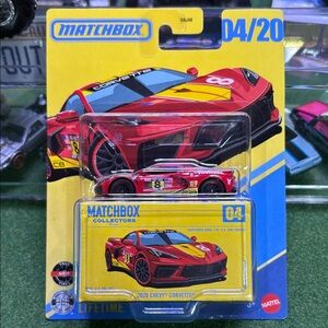 Matchbox Red 2020 Chevy Corvette Collectible Toy Car 4/20